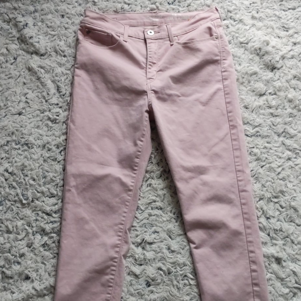 Levi's Denizen Pastel Purple High Rise Jeans